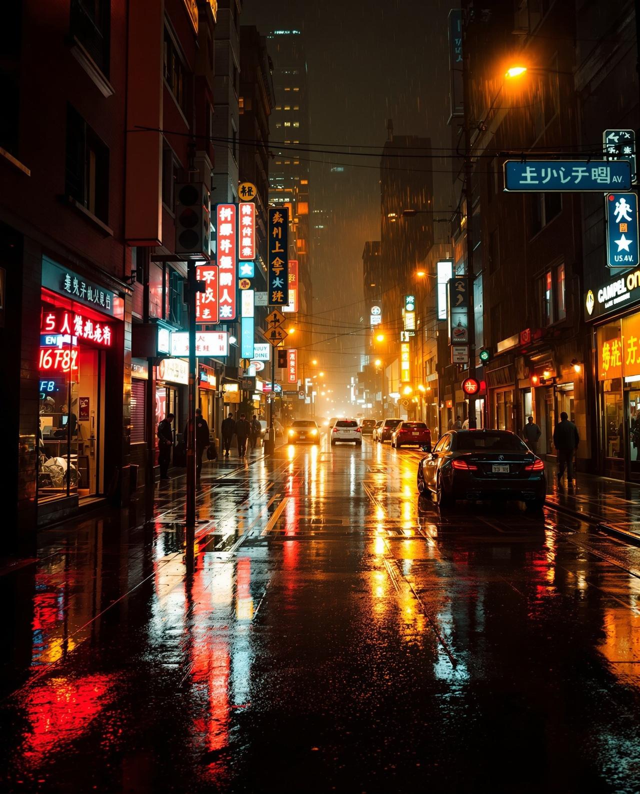 午夜精品影院作品《城市之光》封面海报